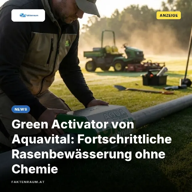 Share-Card fuer Green Activator von Aquavital: Fortschrittliche Rasenbewässerung ohne Chemie