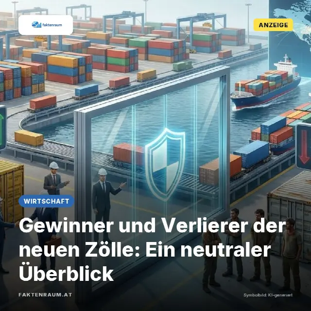 Share-Card fuer Gewinner und Verlierer der neuen Zölle: Ein neutraler Überblick