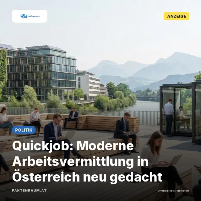 Share-Card fuer Quickjob: Moderne Arbeitsvermittlung in Österreich neu gedacht