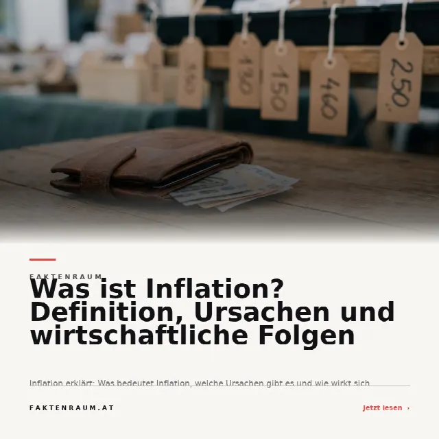 Share-Card fuer Was ist Inflation? Definition, Ursachen und wirtschaftliche Folgen