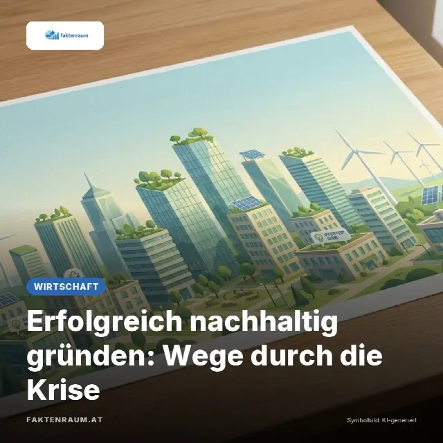 Share-Card fuer Erfolgreich nachhaltig gründen: Wege durch die Krise