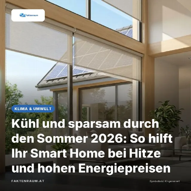 Share-Card fuer Kühl und sparsam durch den Sommer 2026: So hilft Ihr Smart Home bei Hitze und hohen Energiepreisen