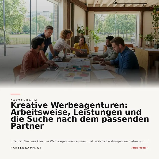 Share-Card fuer Kreative Werbeagenturen: Arbeitsweise, Leistungen und die Suche nach dem passenden Partner