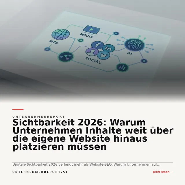 Share-Card fuer Sichtbarkeit 2026: Unternehmenserfolg durch Inhalte jenseits der eigenen Website