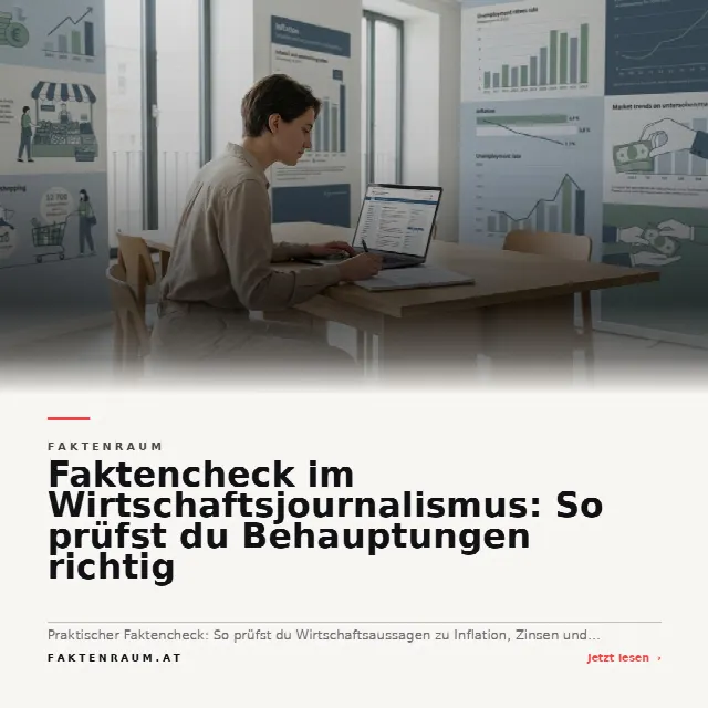 Share-Card fuer Faktencheck im Wirtschaftsjournalismus: So prüfst du Behauptungen richtig
