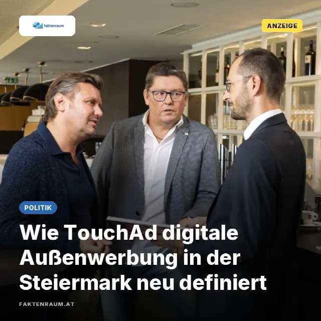 Share-Card fuer Wie TouchAd digitale Außenwerbung in der Steiermark neu definiert